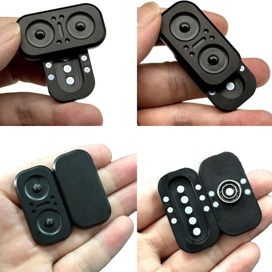 EDC Fidget Push Coins Кошачьи глаза снимают стресс Игрушка