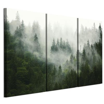 Picture On Italian Canvas 90 X 60 Cm Triptych - Eclectic Style - Nature Picture On Italian Canvas 120 X 80 Cm Triptych - Eclectic Style - Nature