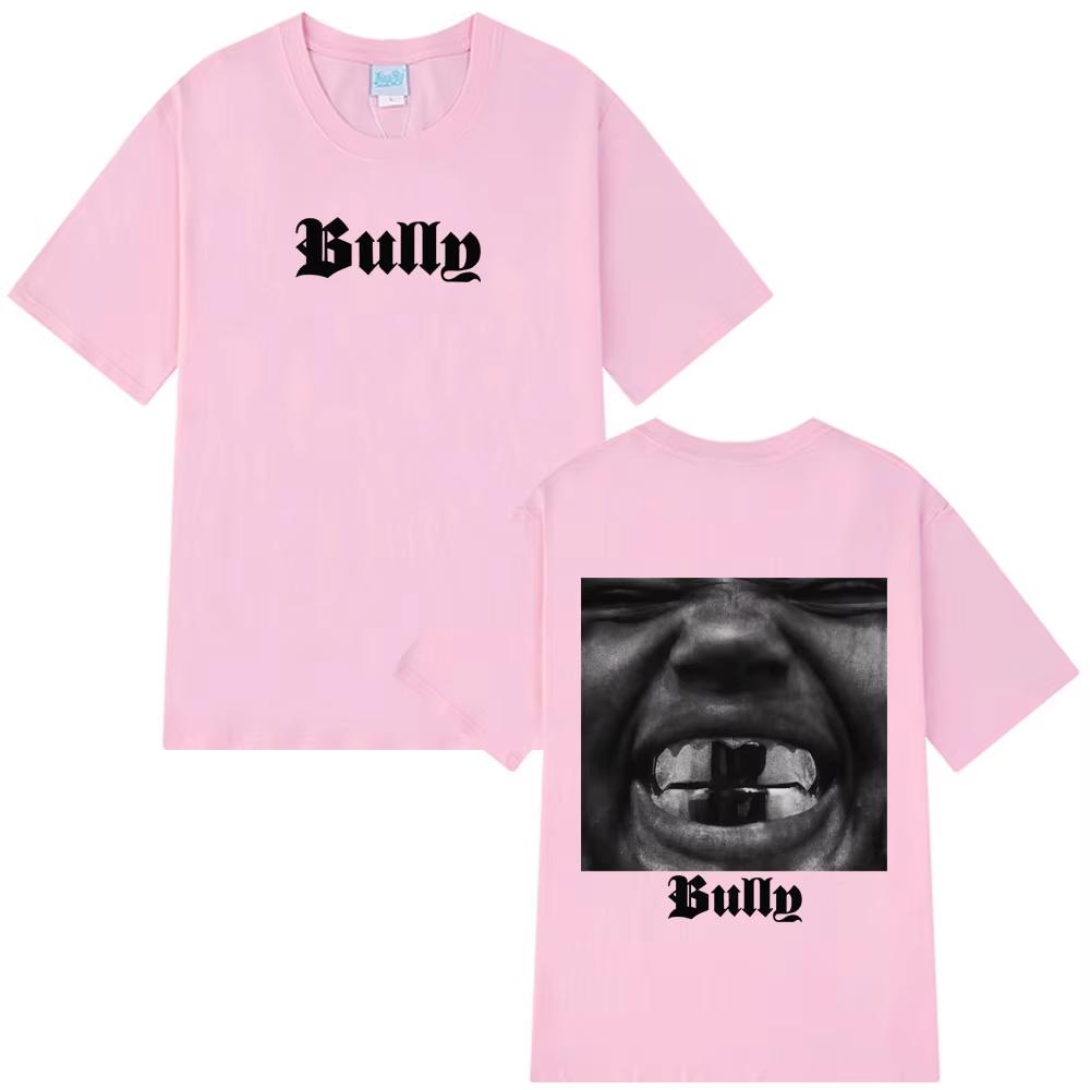 2026 Summer Kanye West Bully Album Tour Print Tshirt Unisex Women Fashion Oversized Shortsleeved Loose Hiphop 100 Cotton Shirt