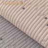 Nordic Minimalist Solid Cotton Sofa Cushion Non-Slip Thick Seat Pad All
