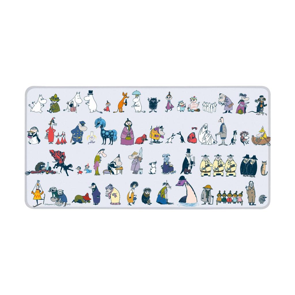 Gourmandies Moomin All Stars Friends Desk Mat MMN-271A
