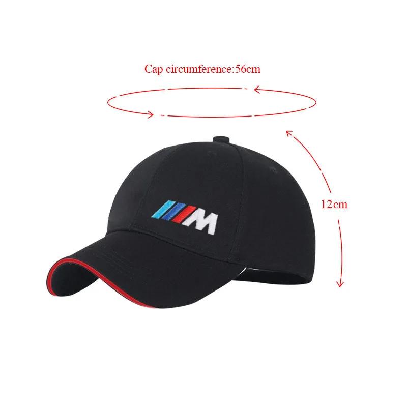 XOFDE1 Cotton Design LOGO Baseball Cap Fashion Letter Embroidery Sun Hats For BMW Performance F10 E90 F20 E46 E60 E70 E39 E36 E87 E92