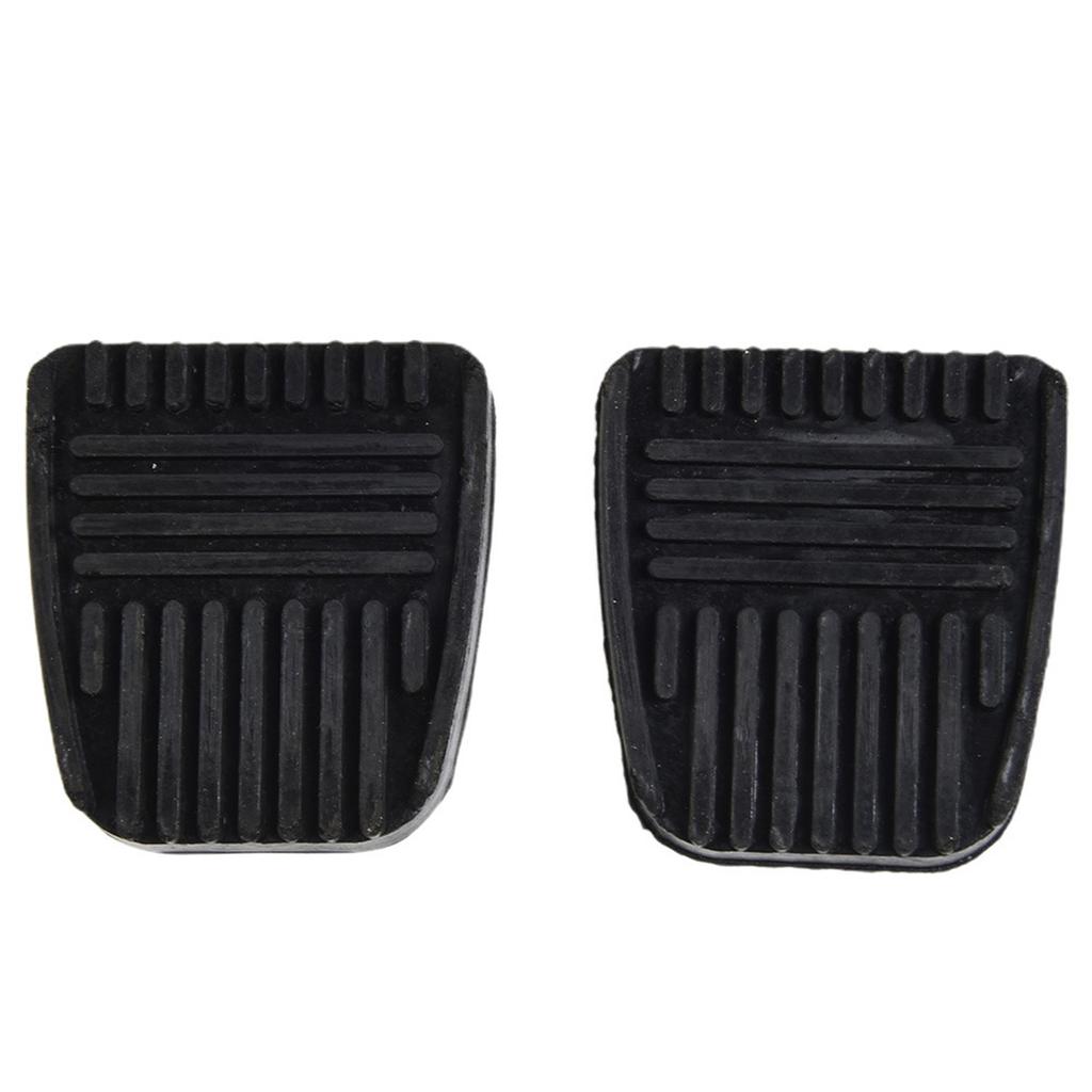 1 Pair Clutch Brake Pedal Rubber Pad Fit for 4Runner Camry Celica Paseo RAV4 31321-14020 Auto Brake Clutch Pedal Cover