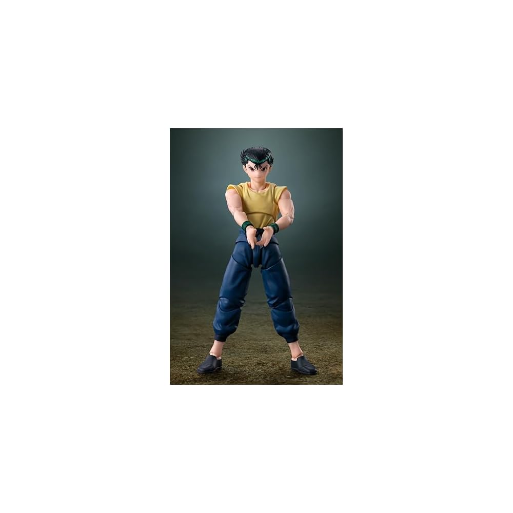 НАРОДЫ ТАМАШИИ SH. Figuarts Yu Yu Hakusho Юске Урамеши 145 мм ПВХ АБС Фигурка Действия Раскрашенная Подвижная Коллекционная