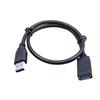 Удлинительный кабель USB3.0 с поддержкой передачи данных со скоростью 5 Гбит/с, удлинительный кабель с разъемами «папа-мама», линия передачи данных, синий/черный
