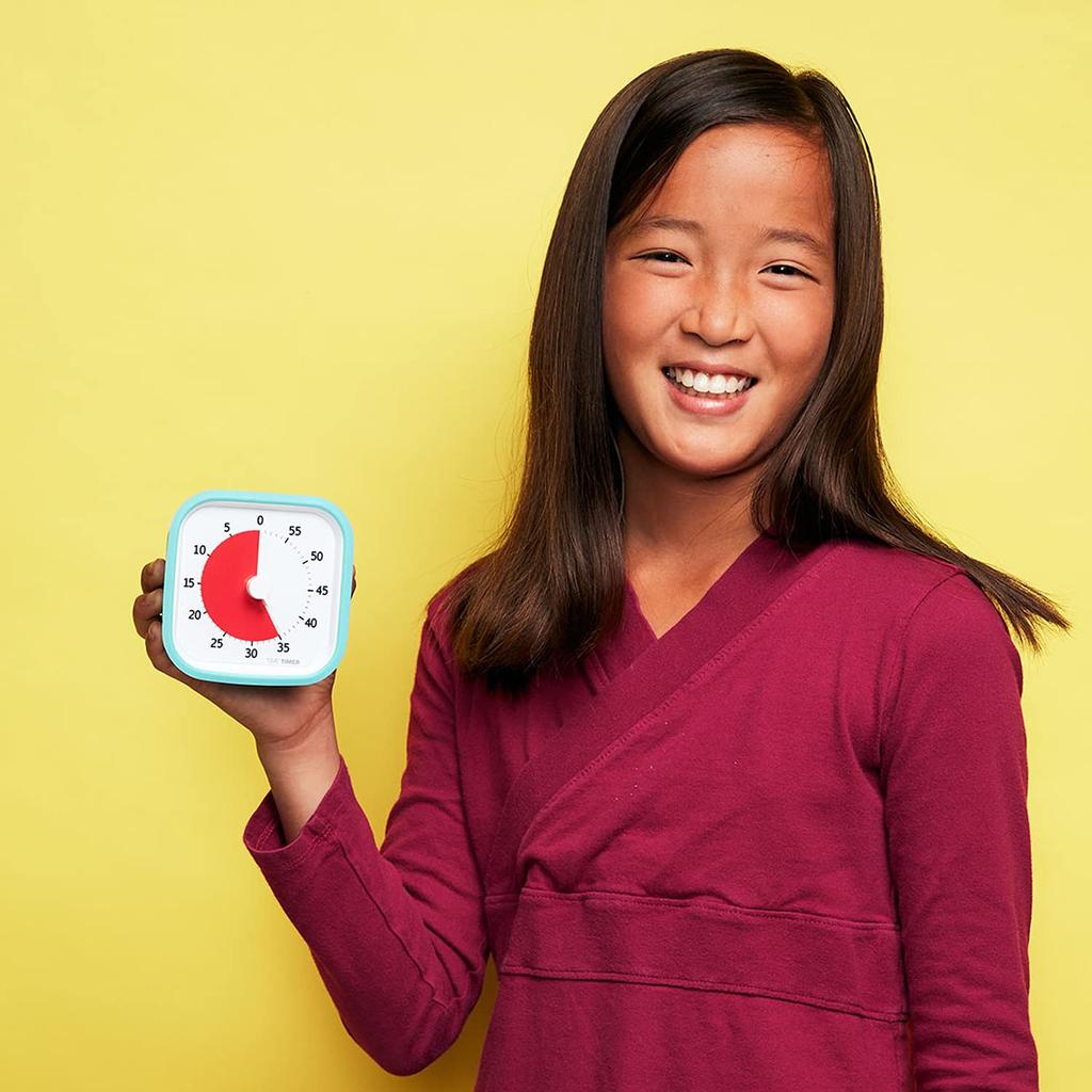 ТАЙМЕР МОД 9 см 60 минут Таймер Мод Небесно-голубой Тайм-менеджмент Подлинный продукт (с крышкой) ТТМ9-БЛ-В