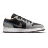 Air Jordan 1 Low SE GS Crater Kids Sneakers Grey Light-Smoke-Grey Black DM4690-001