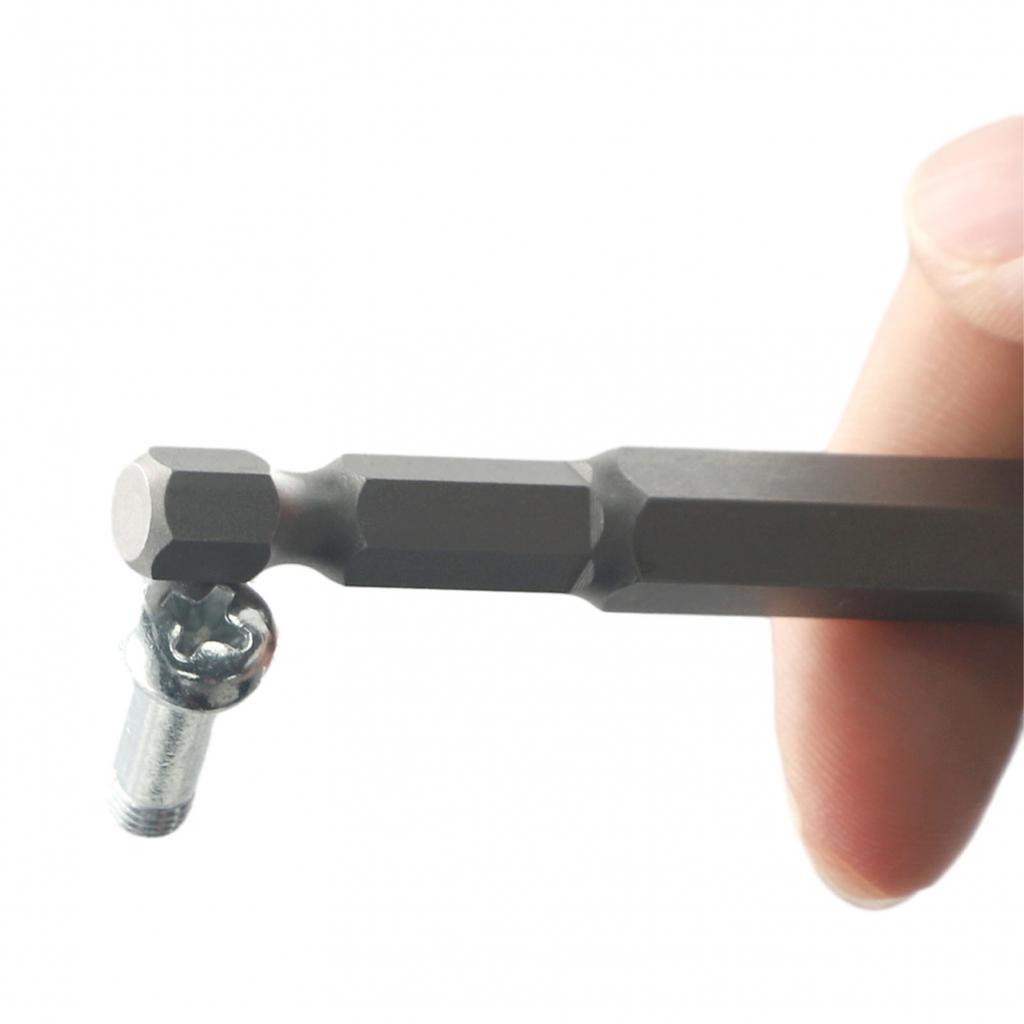 Hex Head Hex Bit Long Lasting Magnetic Metric Grey