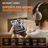 4-Channel Audio Mixer,DJ Mixer with USB Audio Interface, Bluetooth Function, 16 DSP Effects, and 3-Band EQ (ARMX4)