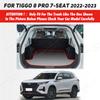 Коврик в багажник автомобиля для Chery Tiggo 8 Pro 7-Seat 2022 2023, автомобильные аксессуары на заказ, интерьер автомобиля