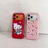 Мультяшный чехол Hello Kitty Котенка для iPhone 17/17PRO - Ударопрочный Высококачественный Чехол для iPhone 16/15