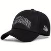Fashion CHICAGO Embroidery Baseball Cap Men Women Spring Summer Sun Hats Cotton Snapback Hat Unisex Hip Hop Trucker Caps Gorras