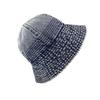 Custom Designer Luxury Washed Jean Denim Adult Bucket Hats Bulk Blank Fisherman Hat Cap for Men and Women