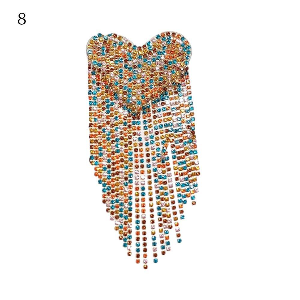 Ретро брошь в виде сердца из бисера, украшения на плечо, нежные аксессуары для одежды для мужчин и женщин