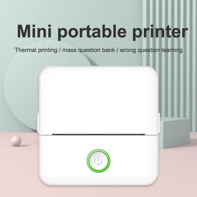 Мини-принтер для наклеек, Бесчернильный термопринтер, Карманный Bluetooth-принтер Для Хэллоуина Рождественский подарок Для фото-заметок Impressora