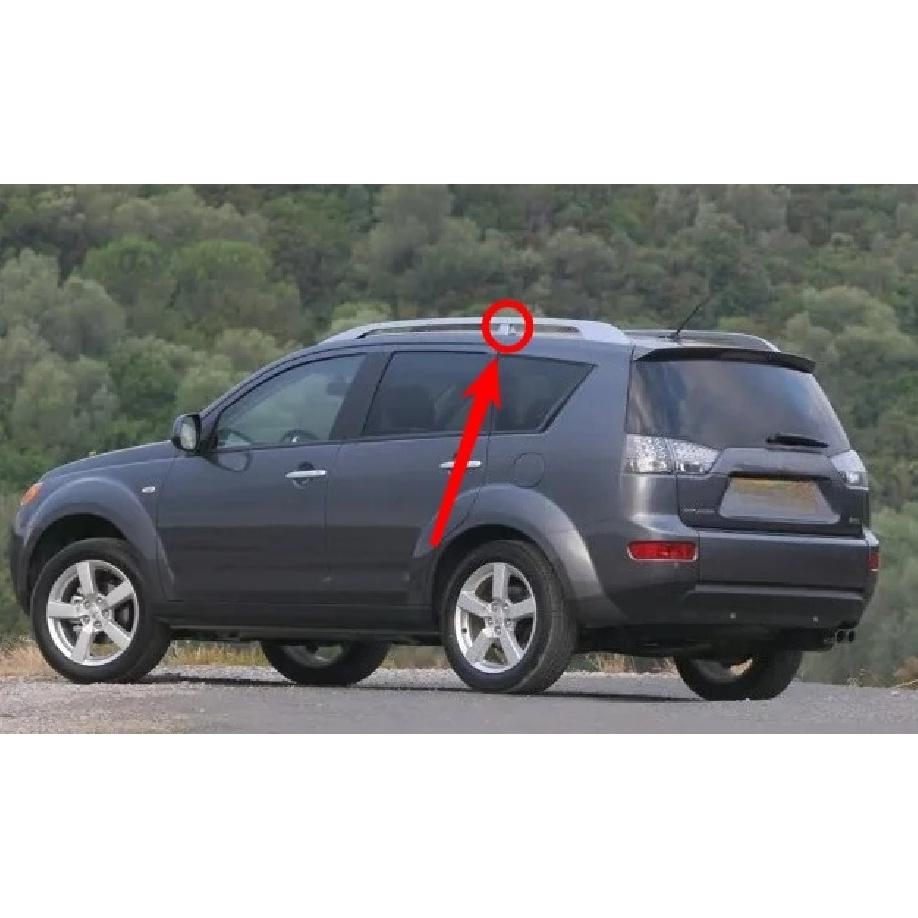 7661A107 Roof Rack Cover for Outlander EX CW 2007-2012 for Airtrek Plastic Dirty Cover Unpainted 1 Piece