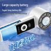 Portable Foldable Mini Handheld Fan with High-Speed Turbine and Semiconductor Cooling for 2026 Outdoor Use