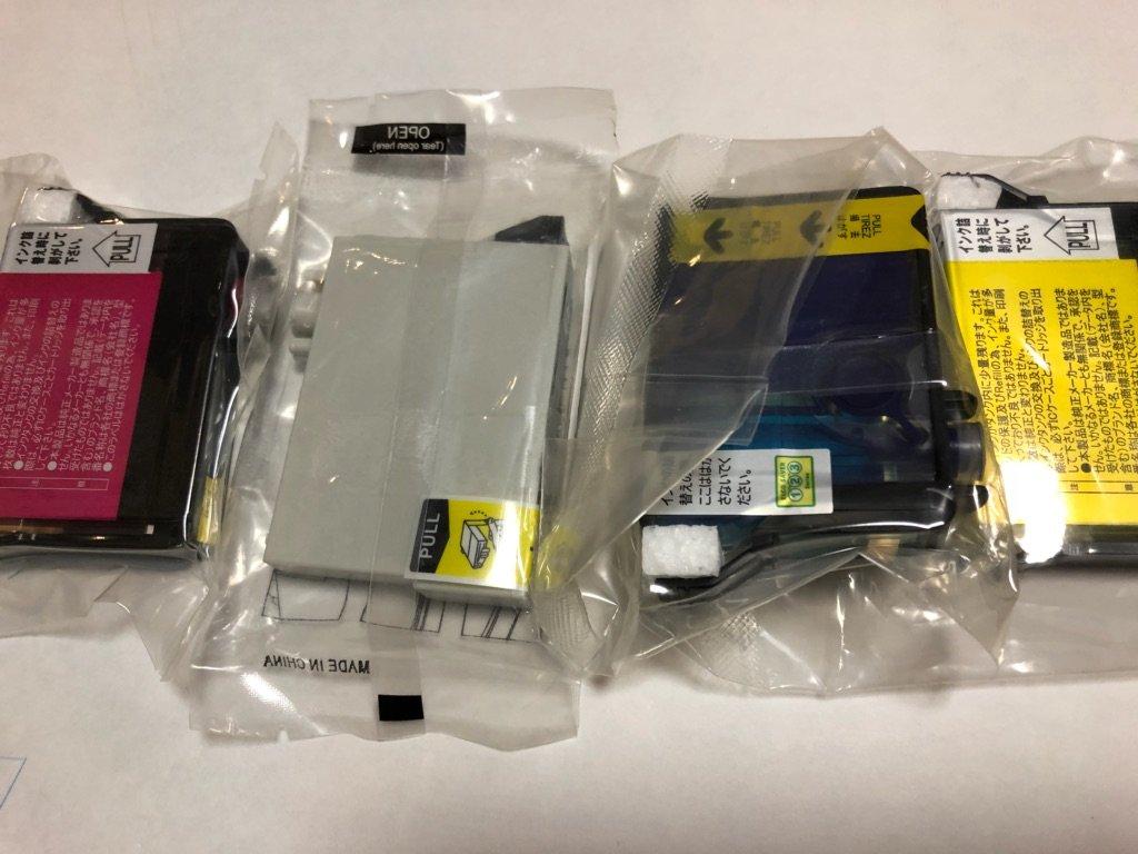 Old model Epson Colorio inkjet multifunction device Plain paper crisp 4 color pigment ink PX-402A