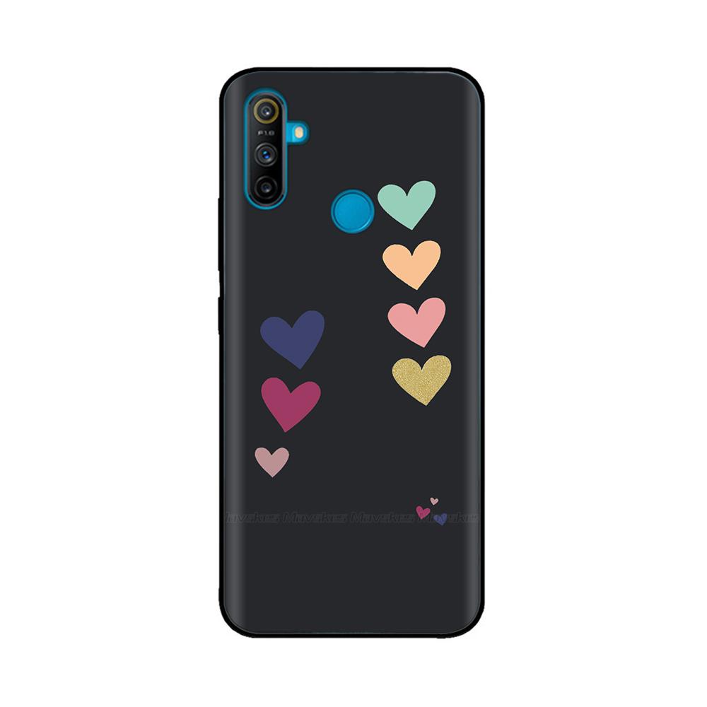 Чехол для Realme C3 Мягкий Черный Силикон ТПУ Узорчатая Задняя Крышка Для OPPO Realme C3 RMX2020 C 3 RealmeC3 Расписной Чехол для Телефона Fundas