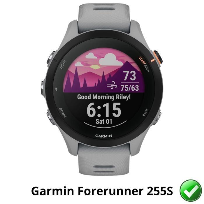 Защитная пленка для Garmin Forerunner 255s [Набор 6 шт.] Прозрачная Защитная Пластиковая Пленка Ультратонкая Phonillico