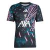 adidas Ливерпуль Мягкая Удобная Прочная Футболка с Круглым Вырезом и Коротким Рукавом Унисекс Топы KB1447