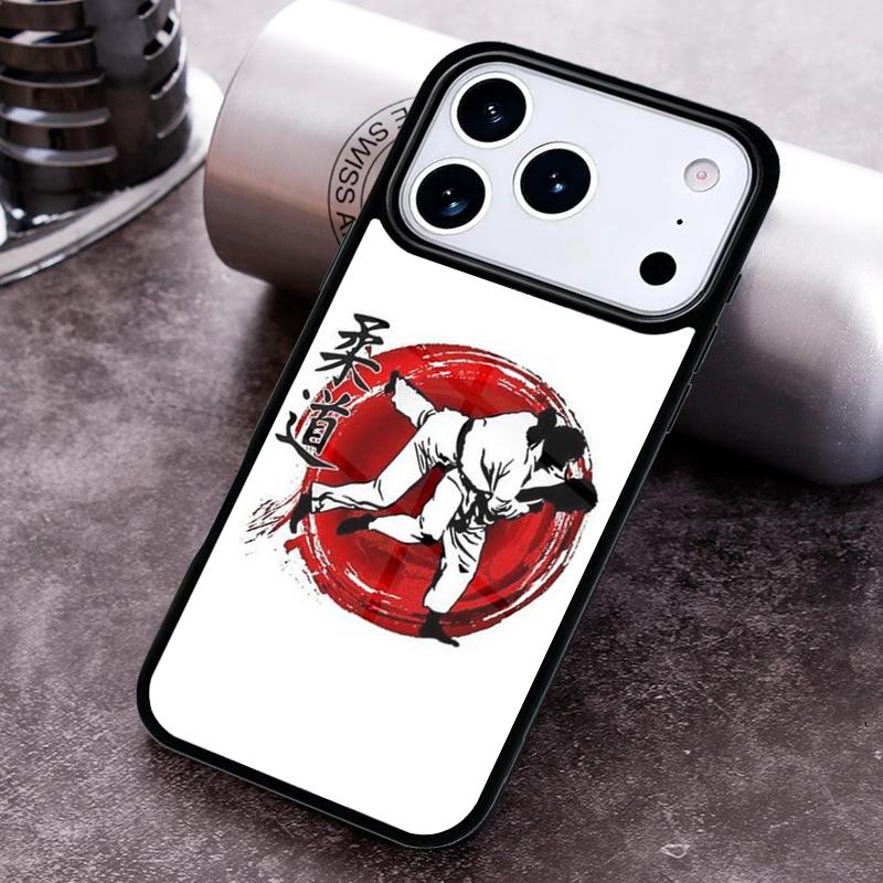 Чехол для телефона с изображением дзюдо для iPhone 17 16 15 Pro Max Air 14 13 12 11 Plus Ударопрочный чехол