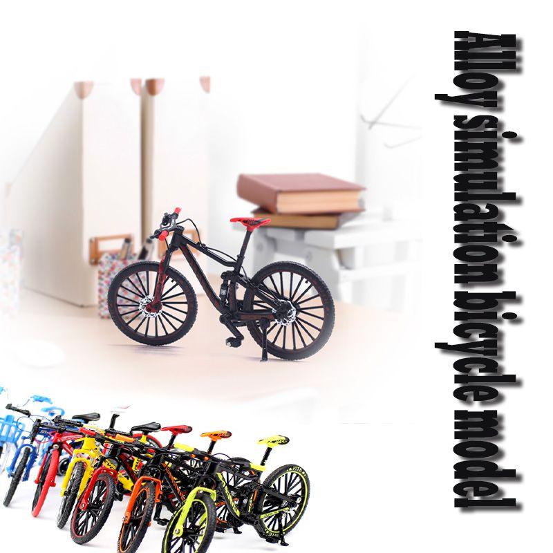 Handcrafted Alloy Simulation Bicycle Perfect For Desktop Decoration And Gifts