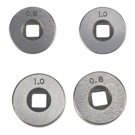 Удобный ролик подачи проволоки Гладкая поверхность Металл Компактный прочный ролик подачи проволоки Бытовое колесо