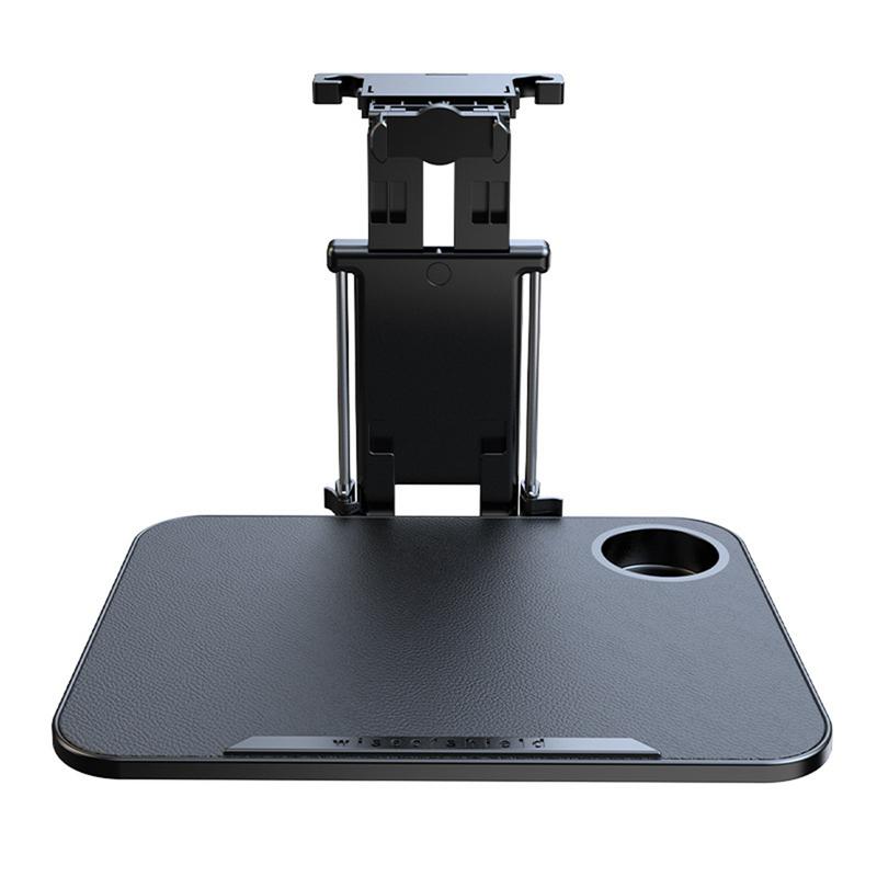 Автомобильный поднос для еды, столик для ноутбука на заднее сиденье автомобиля, поднос для еды на переднее пассажирское сиденье, держатель для телефона, регулируемый по высоте столик на заднее сиденье автомобиля