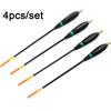 4pcs/lot Hot Carp Durable 8g-10g 24cm-26cm Paulownia Wood Weight Tail Bobber  Fishing Floats