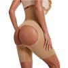 High Waist Slimming Body Shaper Boxer Briefs for Women - Postpartum Control, Hip Lift, Abdomen Support, Open Butt Design.
