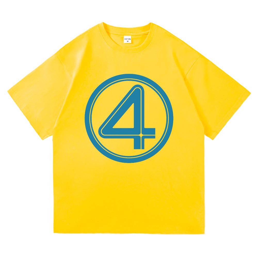 The Fantastic Four First Steps T Shirt 2025 Movie Women Clothing Harajuku Unisex High Quality Cotton Tops Gifts Graphic Tshirts