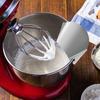 Stainless Steel Pouring Shield for Stand Mixer Metal Mixer Pouring Cover Innovative Design Pour Shield Safety Mixer Splash Proof Kitchen Tool