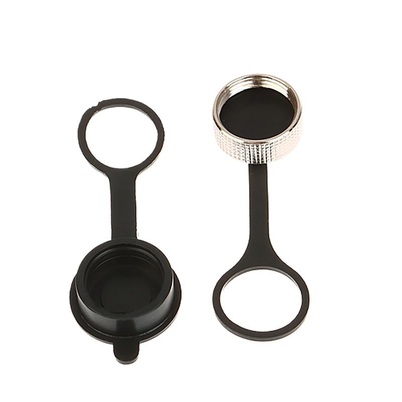 1 пара заглушек для разъема GX16, водонепроницаемые, пылезащитные, резиновые, металлические колпачки, защитные гильзы для круглого разъема