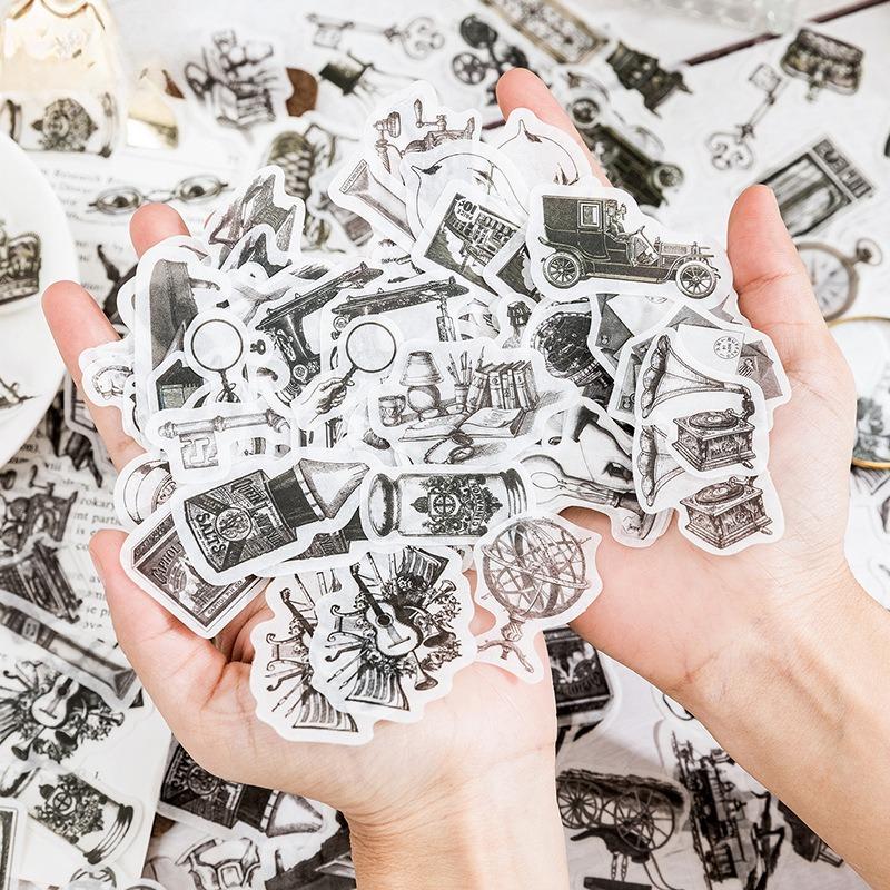 100 шт./1 партия Бумажная упаковка винтажная серия винтажная основа для DIY-декора