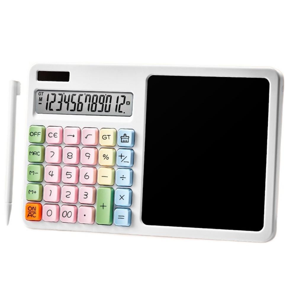 Large LCD Display Calculator with Writing Board Handwriting Board Calculator  Kids Learning