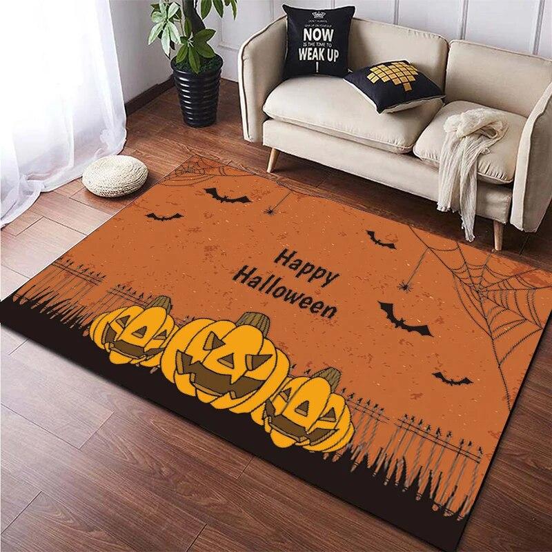 Halloween New Year Gift HD Printing Area Carpet, Living Room Sofa Decorative Carpet, Anti-skid Mat, Alfombras Direct Shipment
