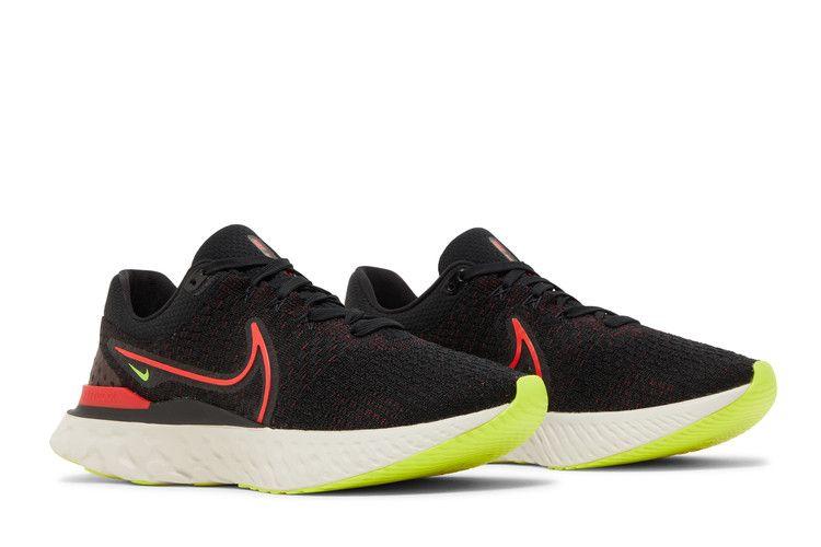 Nike React Infinity Run Flyknit 3 'Black Siren Red'