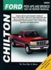 Книга Ford Pick-ups & Bronco ('80- '96) (Chilton)