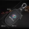 For Alfa Romeo 2026 Hot Sticker Car Keychain Key Protector Bag Key Holder Case Keyring Wallet For Alfa Romeo giulietta 159 mito 