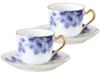 Набор из пары кофейных чашек и блюдец Okura Toen Blue Rose (8011) 57CR/8011