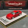 AAYP1 Mortal 1:64 S14 240SX KOUKI HEC Exhibition Limited Alloy Die-cast Car Model