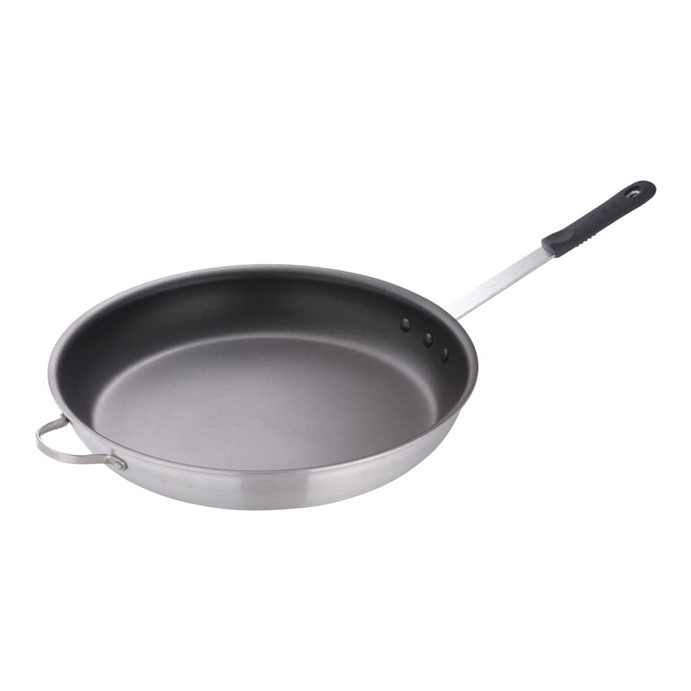 Сковорода Endo Shoji Commercial TKG Select из алюминия, 45 см, корпус из алюминия, ручка из силиконовой смолы AHLM345
