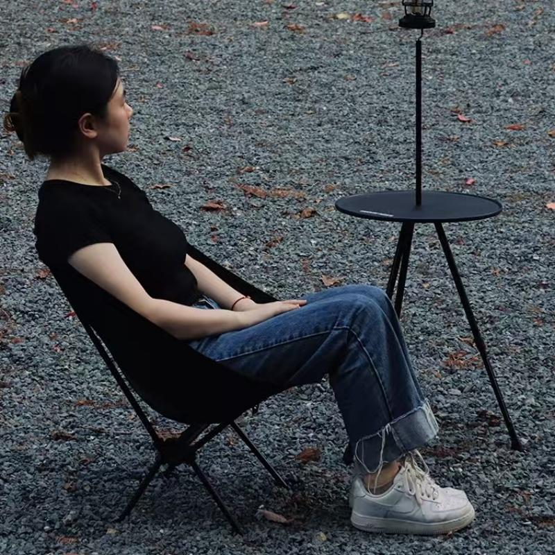 67*50*31 см кемпинговый стул Moon Chair легкий алюминиевый сплав складной стул со спинкой портативные стулья для походов на открытом воздухе рыбалки