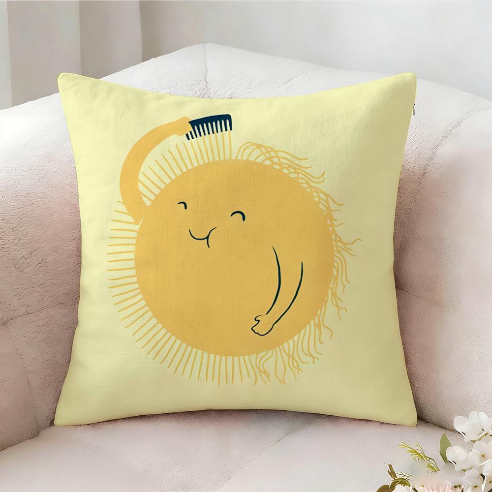 School Patterns For Children Pillow Case Pillowcase Doublesided Printed Sofa Cushion Bedroom Headboard Pillow