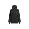 Adidas Ivy Park Snapneck Hoodie (All Gender) Black Unisex Streetwear IK9647