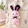 Soft Fluffy Bunny Pendant Miniature Size Astrology Bunny Keychain  Best Friends