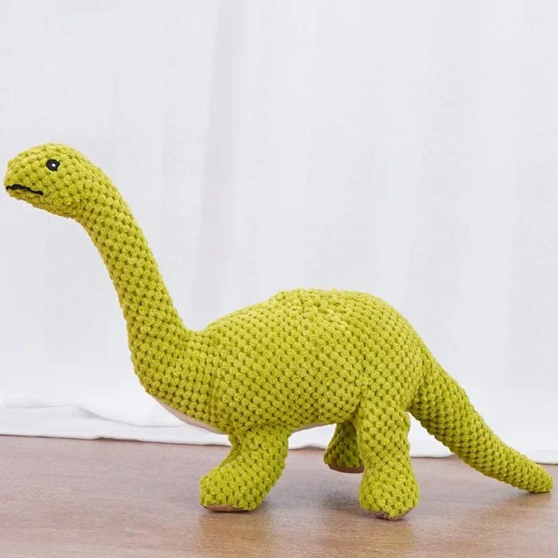 Писклявые игрушки для домашних животных для средних и больших собак, плюшевые игрушки для жевания в виде щенков для больших собак, аксессуары для собак в форме животных, львы, динозавры, товары для домашних животных