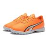 Puma Ultra Play TT Jr Искусственный газон Круглый носок Удобные Низкие Футбольные бутсы Детские кроссовки Оранжевый 107236-01