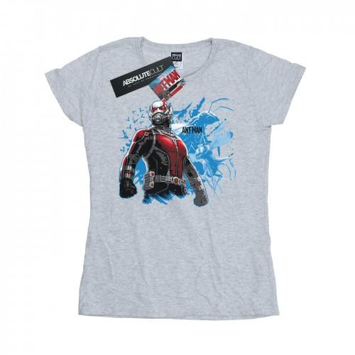 Marvel Womens/Ladies Ant-Man Standing Cotton T-Shirt